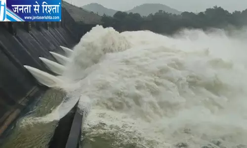 बारिश से मैथन पंचेत डैम का जलस्तर बढ़ा