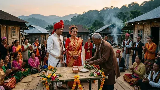 शादी के बाद पत्नी के घर रहता है दूल्हा जानें अनोखी परंपरा