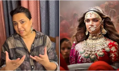 पद्मावती पर बयान को लेकर घिरीं स्वरा भास्कर, वीडियो जारी कर दी सफाई पद्मावती पर बयान को लेकर घिरीं स्वरा भास्कर, वीडियो जारी कर दी सफाई