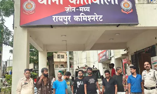 रायपुर में अपराधियों पर पुलिस का शिकंजा, चाकूबाज समेत तीन फरार गिरफ्तार