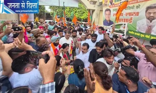 अमृतसर में डॉ. पूनिया का जोरदार स्वागत अमृतसर में डॉ. पूनिया का जोरदार स्वागत