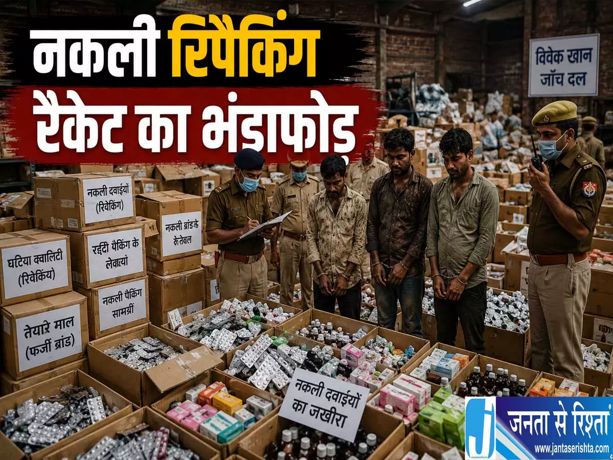 पुरानी दवाओं की नई पैकिंग का खेल उजागर एक करोड़ का माल जब्त पुरानी दवाओं की नई पैकिंग का खेल उजागर एक करोड़ का माल जब्त