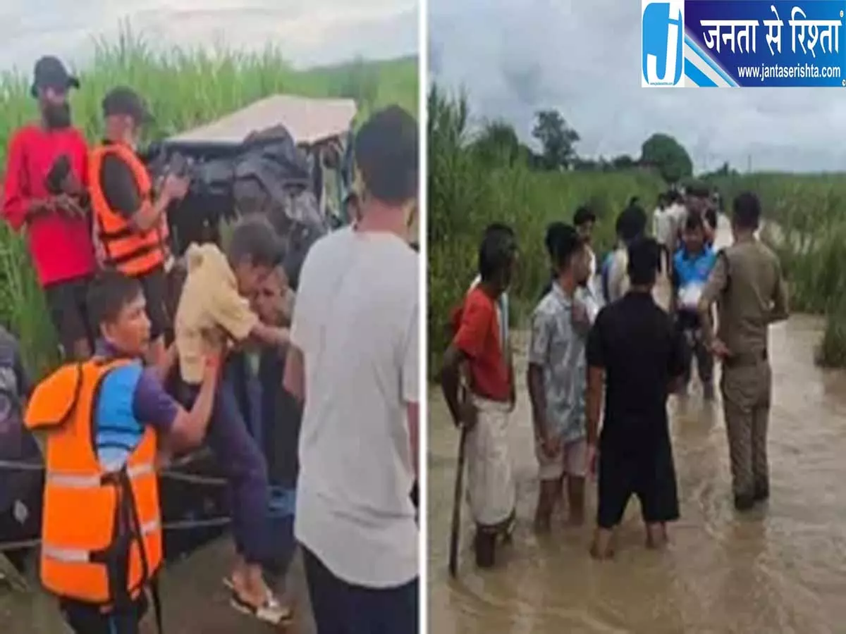 पहलगाम में अचानक आई बाढ़ SDRF ने छह लोगों की बचाई जान पहलगाम में अचानक आई बाढ़ SDRF ने छह लोगों की बचाई जान