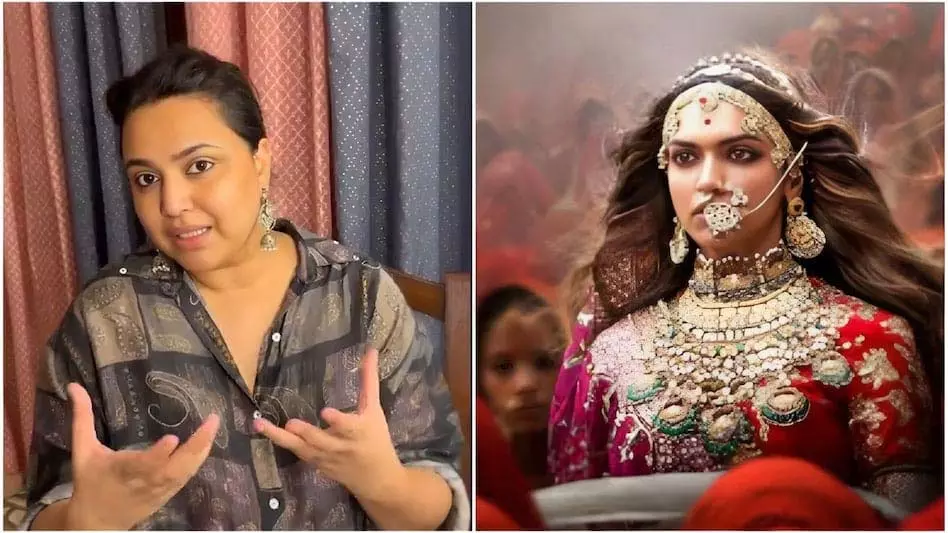 पद्मावती पर बयान को लेकर घिरीं स्वरा भास्कर, वीडियो जारी कर दी सफाई पद्मावती पर बयान को लेकर घिरीं स्वरा भास्कर, वीडियो जारी कर दी सफाई