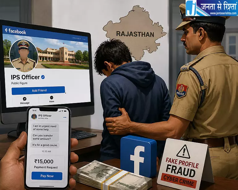फर्जी फेसबुक अकाउंट से ठगी नाबालिग गिरफ्तार फर्जी फेसबुक अकाउंट से ठगी नाबालिग गिरफ्तार