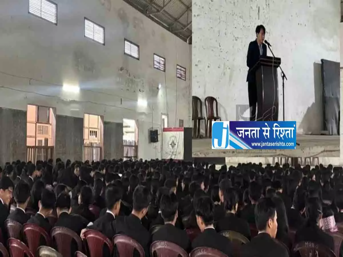 मयांगनोकचा जीएचएसएस में स्वीप जागरूकता कार्यक्रम आयोजित किया मयांगनोकचा जीएचएसएस में स्वीप जागरूकता कार्यक्रम आयोजित किया