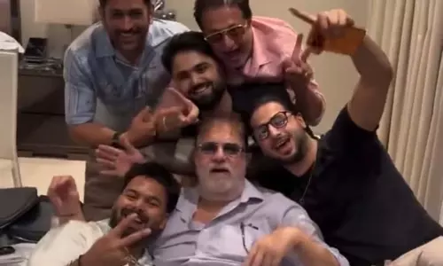 MS धोनी और ऋषभ पंत का ये वीडियो सोशल मीडिया पर धूम मचा रहा...बवाल भी मचा