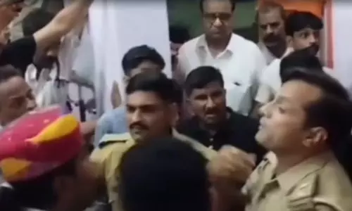 पुलिस की आपत्तिजनक टिप्पणी पर विवाद, चौकी प्रभारी और सिपाही लाइन हाजिर