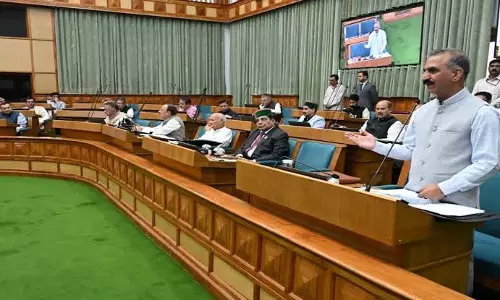 Shimla: हिमाचल सरकार के पास आउटसोर्स कर्मचारियों के नियमितीकरण का प्रस्ताव नहीं Shimla: हिमाचल सरकार के पास आउटसोर्स कर्मचारियों के नियमितीकरण का प्रस्ताव नहीं