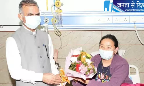 अनुराधा राणा स्वाइन फ्लू संक्रमित अस्पताल से छुट्टी