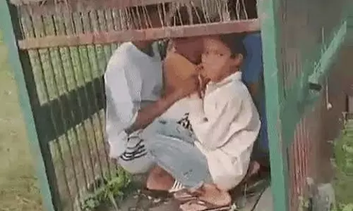 तेंदुए के लिए बिछाया जाल बच्चों ने कर दी ऐसी हरकत वीडियो वायरल