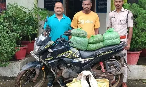 CG: उड़ीसा से गांजा लाकर घर से बेचता था, आरोपी गिरफ्तार