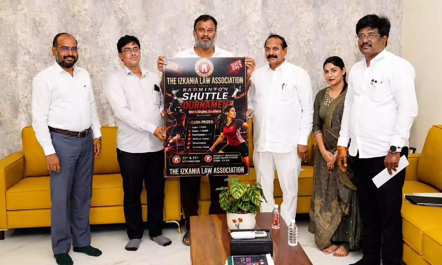 Andhra: एडवोकेट्स बैडमिंटन टूर्नामेंट 3 और 4 अक्टूबर को Andhra: एडवोकेट्स बैडमिंटन टूर्नामेंट 3 और 4 अक्टूबर को