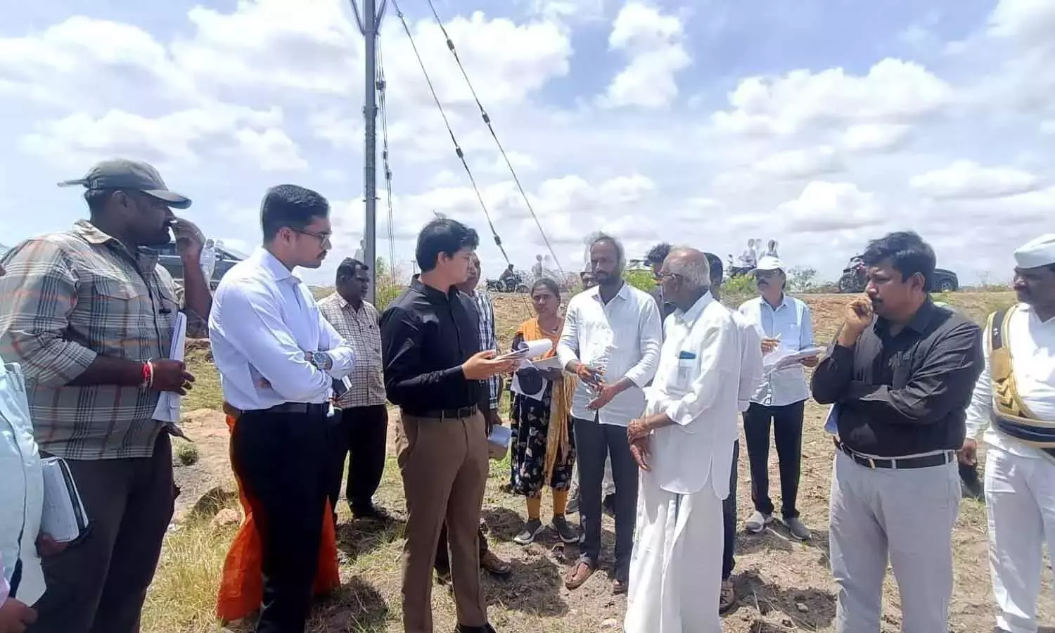JC C विष्णु चरण ने कहा कि ज़मीन के दोबारा सर्वे का काम अक्टूबर के आखिर तक पूरा कर लिया जाए
