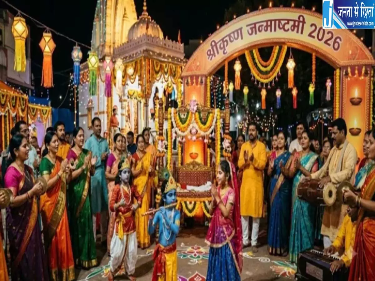 कान्हा के जन्मोत्सव के लिए सजा बैकुंठनाथ मंदिर कान्हा के जन्मोत्सव के लिए सजा बैकुंठनाथ मंदिर