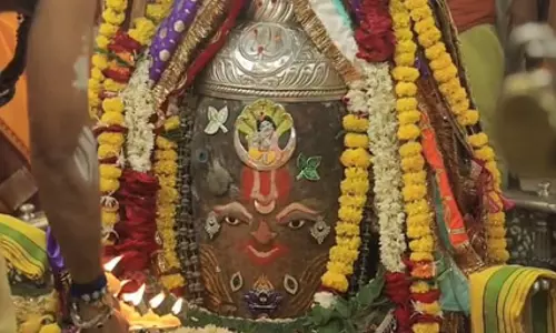 जन्माष्टमी के अवसर पर श्रीकृष्ण के स्वरूप में बाबा महाकाल का दिव्य शृंगार, बड़ी संख्या में श्रद्धालुओं ने किए दर्शन