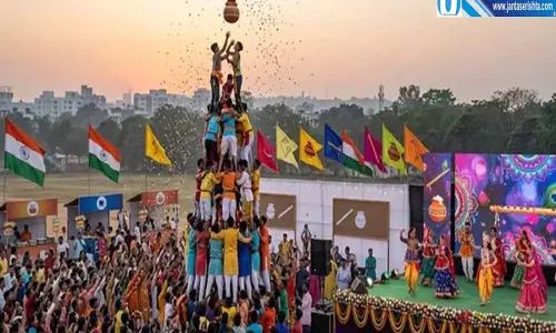 रांची में जन्माष्टमी का उत्सव मोरहाबादी में मटकी फोड़ का आयोजन