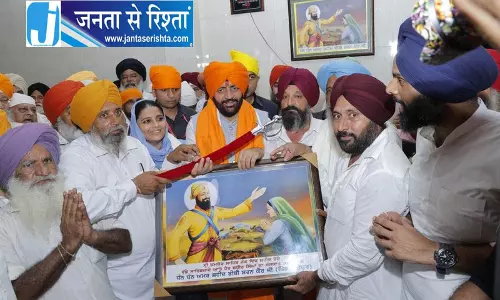 नायब सैनी ने साहिबजादों को दी श्रद्धांजलि नायब सैनी ने साहिबजादों को दी श्रद्धांजलि