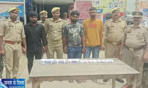 कबाड़ कारोबारी से लूट का खुलासा, पुलिस मुठभेड़ में बदमाश घायल; तीन साथी गिरफ्तार