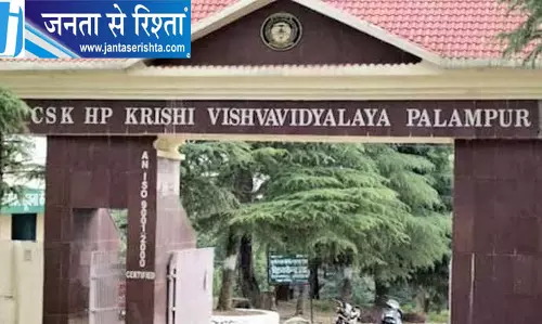 पालमपुर यूनिवर्सिटी में प्राकृतिक खेती पर समीक्षा पालमपुर यूनिवर्सिटी में प्राकृतिक खेती पर समीक्षा
