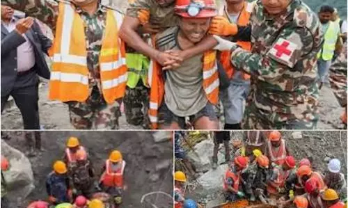 सुरंग में गूंजती आवाज ने जगाई उम्मीद नेपाल में सफल रेस्क्यू सुरंग में गूंजती आवाज ने जगाई उम्मीद नेपाल में सफल रेस्क्यू