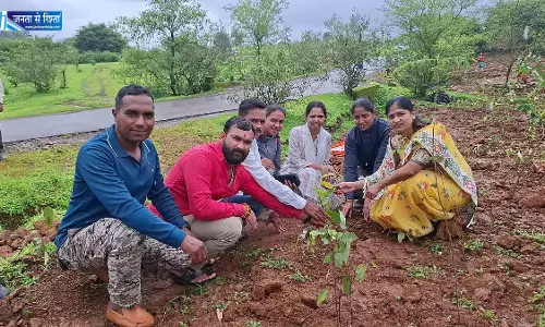 गोल टेकरी पर 60 हजार पौधों का रोपण, इगतपुरी में बढ़ेगी हरियाली गोल टेकरी पर 60 हजार पौधों का रोपण, इगतपुरी में बढ़ेगी हरियाली