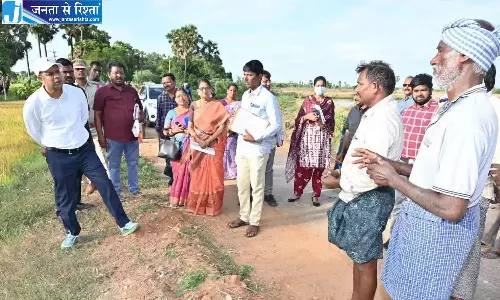 Andhra: कलेक्टर ने गोदाम के लिए ज़मीन मंज़ूर की Andhra: कलेक्टर ने गोदाम के लिए ज़मीन मंज़ूर की