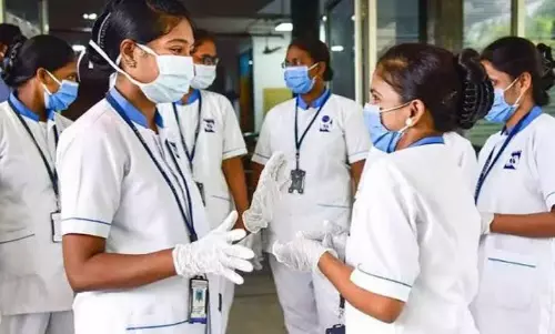 सुरक्षित कार्यस्थल की मांग को लेकर तेलंगाना की नर्स लामबंद सुरक्षित कार्यस्थल की मांग को लेकर तेलंगाना की नर्स लामबंद