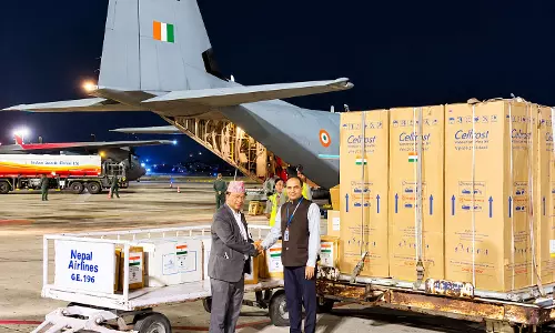 नेपाल बाढ़ त्रासदी में भारत का बड़ा मिशन, 95 टन राहत और 54 एक्सपर्ट रवाना नेपाल बाढ़ त्रासदी में भारत का बड़ा मिशन, 95 टन राहत और 54 एक्सपर्ट रवाना