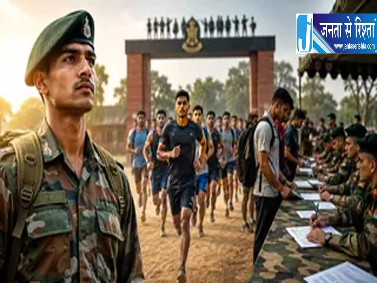 सेना भर्ती में युवाओं का दमदार प्रदर्शन अग्निवीर के लिए 834 अभ्यर्थी चयनित सेना भर्ती में युवाओं का दमदार प्रदर्शन अग्निवीर के लिए 834 अभ्यर्थी चयनित