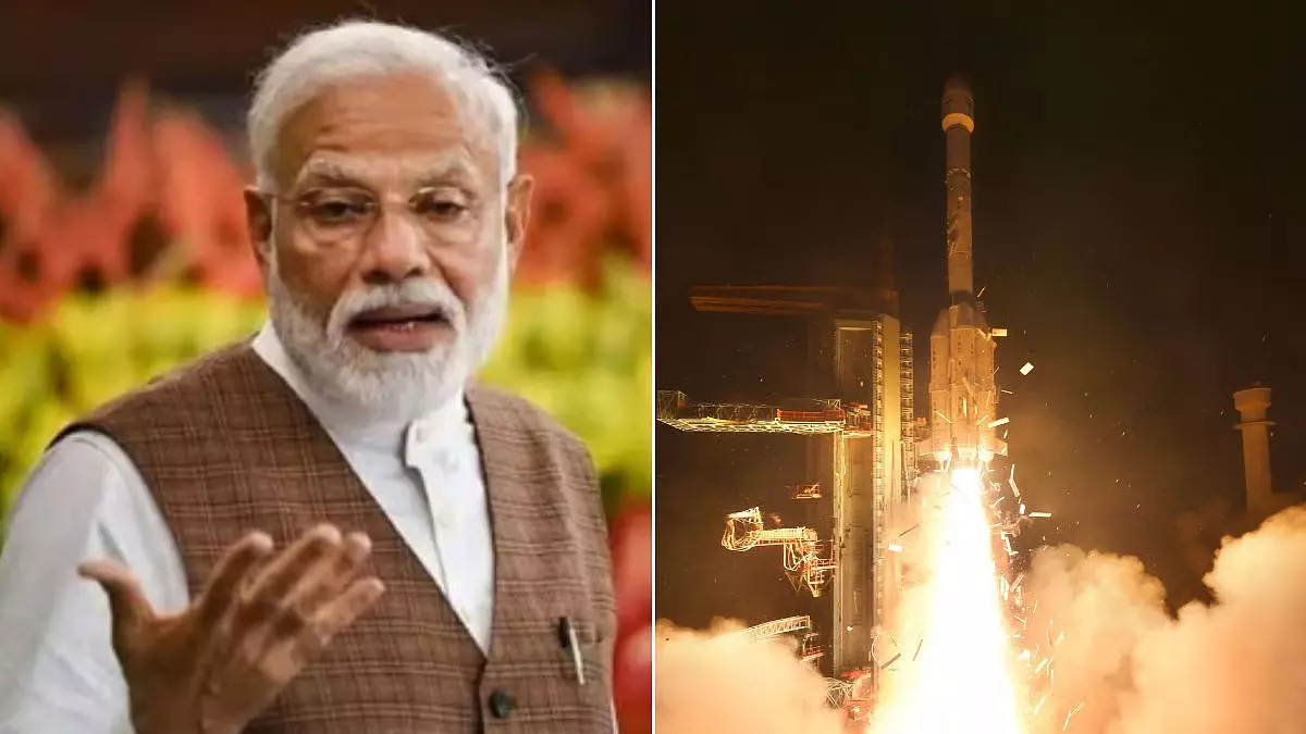 ISRO के GSLV-F17 लॉन्च पर PM मोदी ने दी बधाई ISRO के GSLV-F17 लॉन्च पर PM मोदी ने दी बधाई