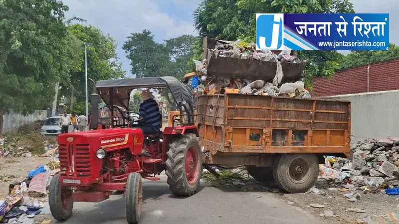 करनाल में 3,000 टन कचरा हटाया करनाल में 3,000 टन कचरा हटाया