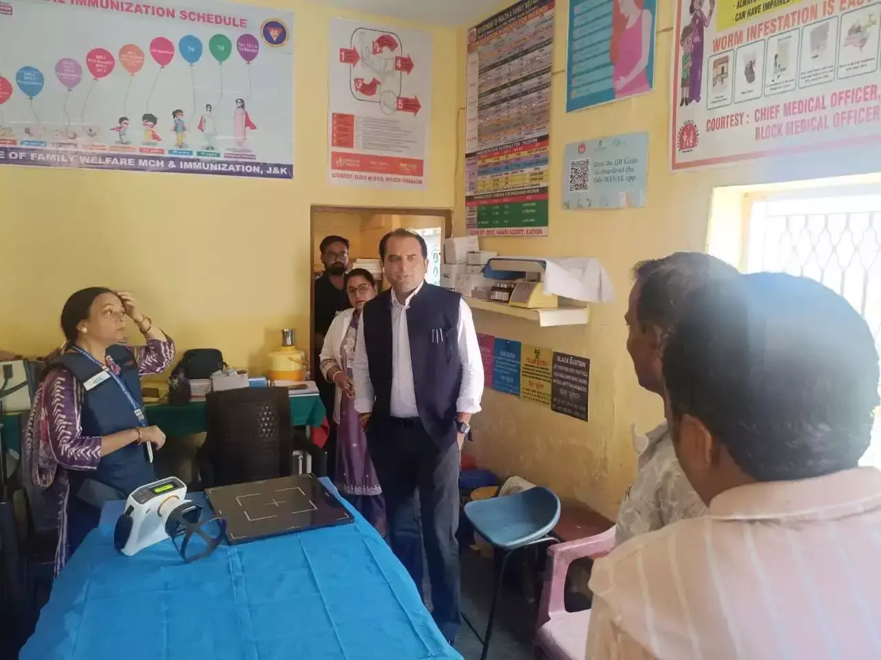 Hiranagar: 27 हाई रिस्क गांवों पर फोकस, सितंबर अंत तक पूरी होगी एक्स-रे स्क्रीनिंग Hiranagar: 27 हाई रिस्क गांवों पर फोकस, सितंबर अंत तक पूरी होगी एक्स-रे स्क्रीनिंग