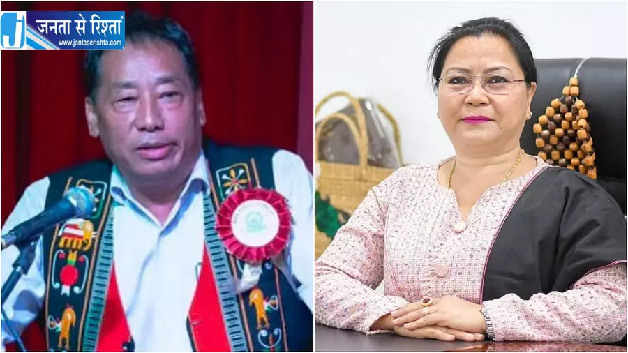 मणिपुर में डिप्टी सीएम के आरोपों पर सियासी घमासान, नेमचा किपजेन ने कहा- आरोप बेबुनियाद मणिपुर में डिप्टी सीएम के आरोपों पर सियासी घमासान, नेमचा किपजेन ने कहा- आरोप बेबुनियाद