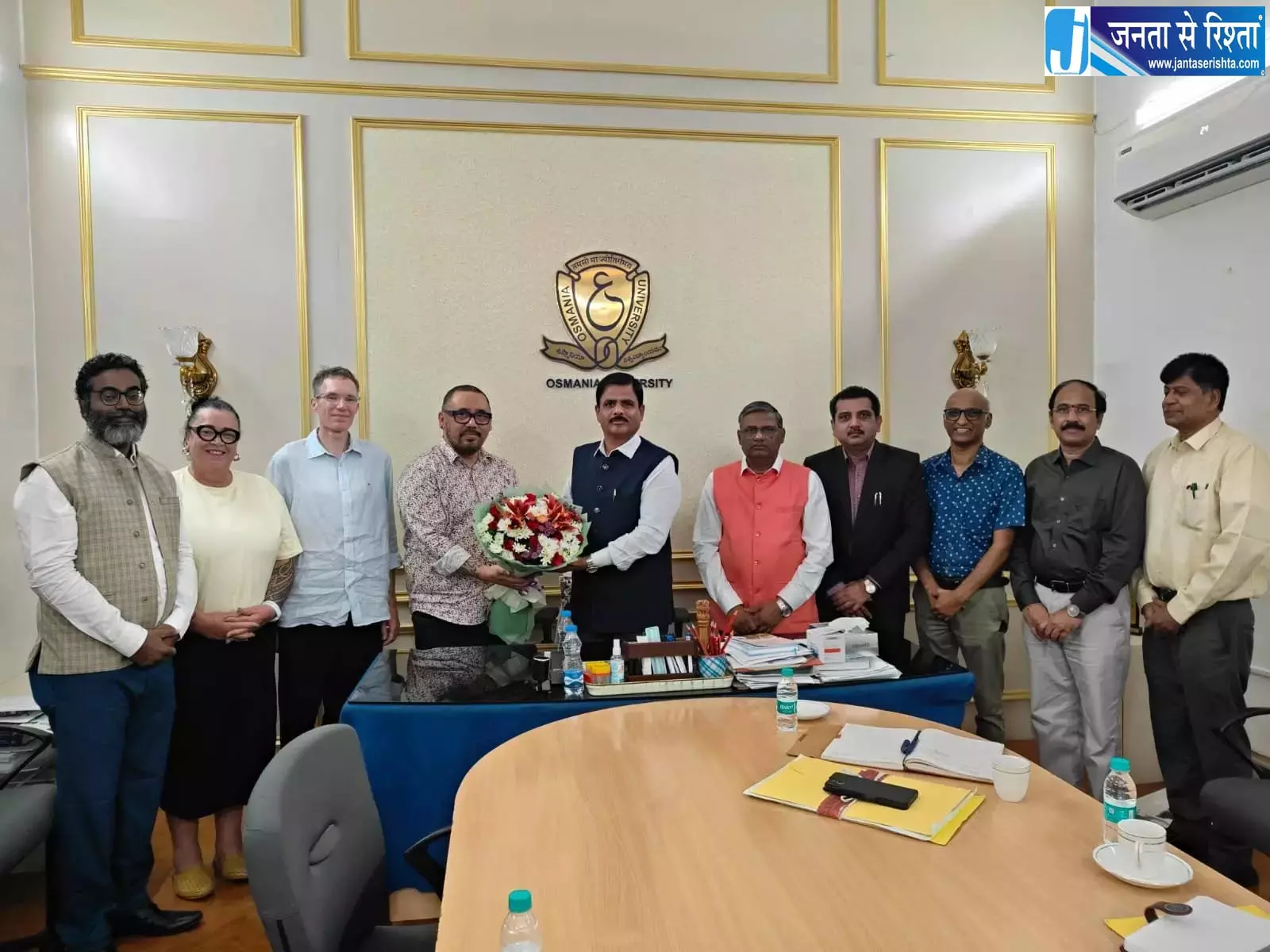न्यूज़ीलैंड का प्रतिनिधिमंडल किफायती आवास के लिए OU की विशेषज्ञता का पता लगा रहा न्यूज़ीलैंड का प्रतिनिधिमंडल किफायती आवास के लिए OU की विशेषज्ञता का पता लगा रहा