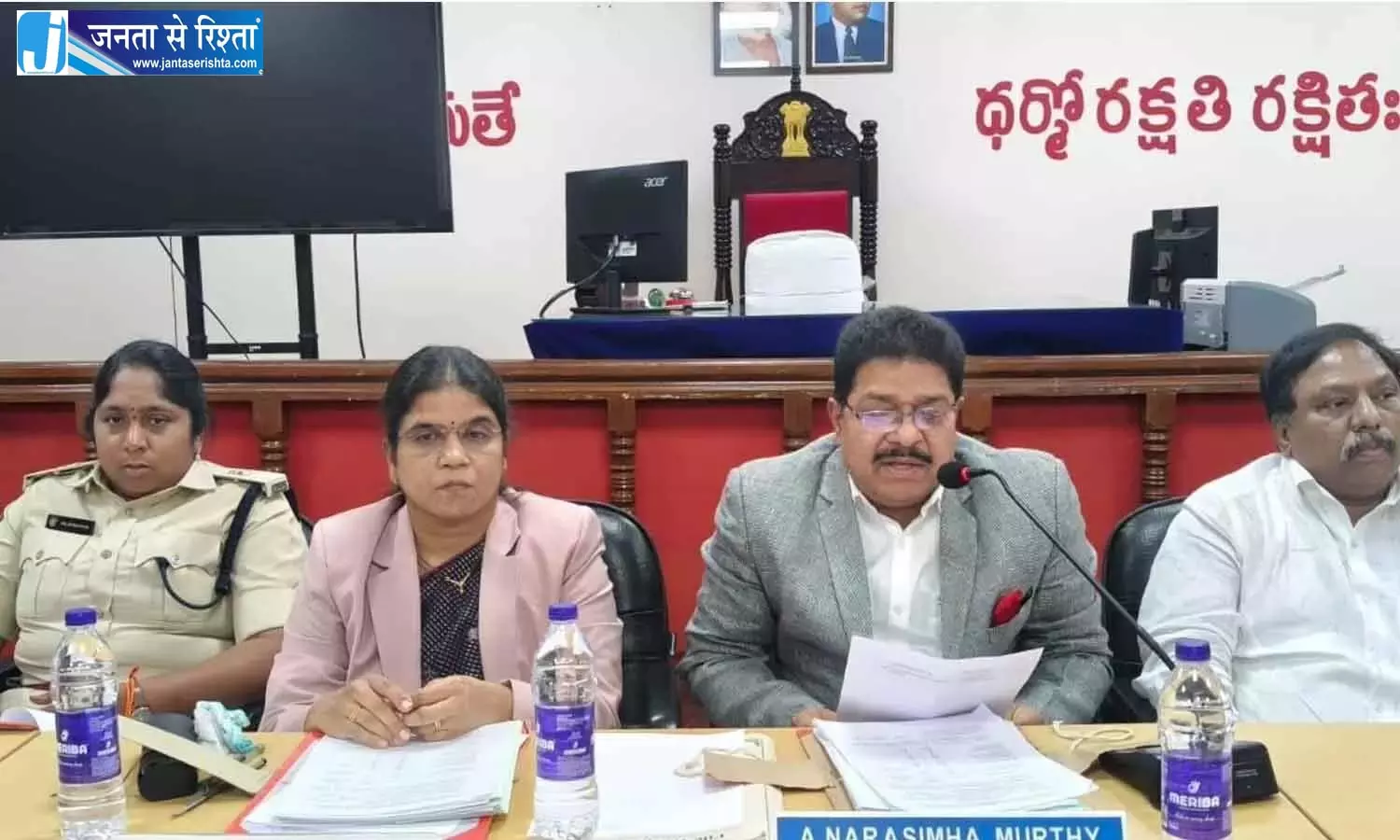 Andhra: ‘राष्ट्रीय लोक अदालत को सफल बनाएं’ Andhra: ‘राष्ट्रीय लोक अदालत को सफल बनाएं’