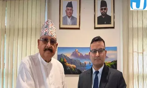 संकट की घड़ी में नेपाल के साथ भारत सतपाल महाराज ने राजदूत से की मुलाकात
