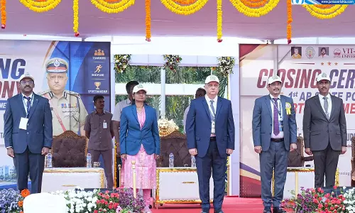 Andhra: पुलिस स्पोर्ट्स अकादमी राष्ट्रीय प्रतियोगिताओं के लिए अधिकारियों को प्रशिक्षण देगी Andhra: पुलिस स्पोर्ट्स अकादमी राष्ट्रीय प्रतियोगिताओं के लिए अधिकारियों को प्रशिक्षण देगी
