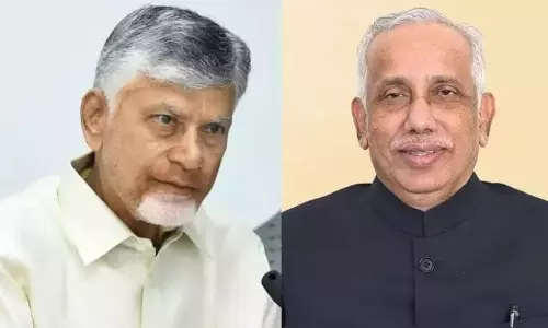 इसरो की उपलब्धि: आंध्र के राज्यपाल और मुख्यमंत्री ने सराहा इसरो की उपलब्धि: आंध्र के राज्यपाल और मुख्यमंत्री ने सराहा