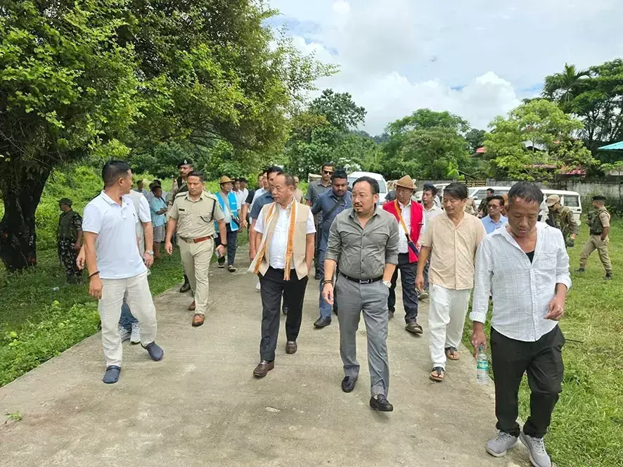 लोअर सियांग के गांवों में पहुंचे गालो विधायक सीमा विवाद सुलझाने की अपील