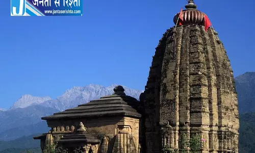 बैजनाथ शिव मंदिर के पास ASI की कार्रवाई, कैनोपी का निर्माण कार्य रोका बैजनाथ शिव मंदिर के पास ASI की कार्रवाई, कैनोपी का निर्माण कार्य रोका