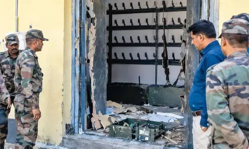 बोलारम शस्त्रागार की जांच में नाले में सेना का कारतूस मिला बोलारम शस्त्रागार की जांच में नाले में सेना का कारतूस मिला