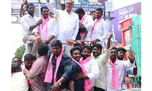 हरीश राव ने सिद्दीपेट में रेवंत रेड्डी के इस्तीफे की मांग की हरीश राव ने सिद्दीपेट में रेवंत रेड्डी के इस्तीफे की मांग की