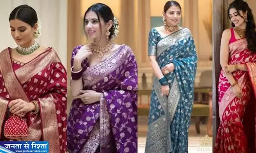 बजट में चाहिए प्रीमियम साड़ी तो देखें बनारसी सिल्क के ये खूबसूरत ऑप्शन बजट में चाहिए प्रीमियम साड़ी तो देखें बनारसी सिल्क के ये खूबसूरत ऑप्शन