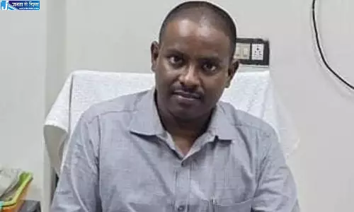 Andhra: मनोहर ने DPTO का पदभार संभाला Andhra: मनोहर ने DPTO का पदभार संभाला