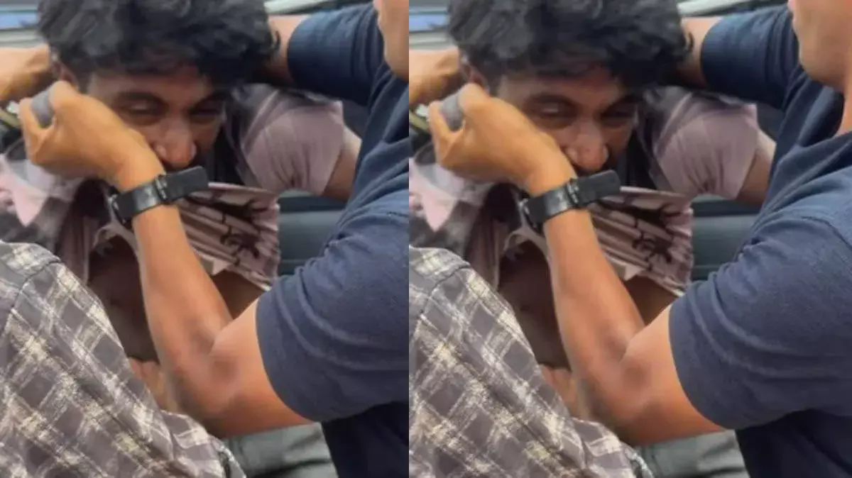 जेल से भागे आरोपी को पकड़कर कुंदरा पुलिस स्टेशन वापस लाया गया