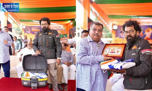 सैनिकों के सम्मान में ‘एक बंधन रक्षाबंधन’ पहल, राइडर्स ने देशभक्ति का दिया संदेश सैनिकों के सम्मान में ‘एक बंधन रक्षाबंधन’ पहल, राइडर्स ने देशभक्ति का दिया संदेश
