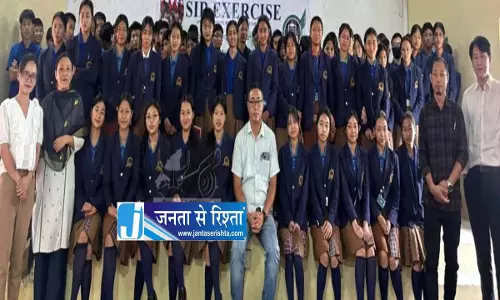 सेनयांगबा जीएचएसएस, उंगमा में स्वीप जागरूकता कार्यक्रम आयोजित किया