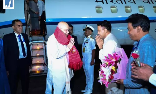 देर रात GOA पहुंचे केंद्रीय मंत्री अमित शाह...