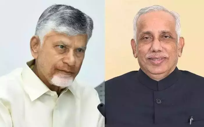 इसरो की उपलब्धि: आंध्र के राज्यपाल और मुख्यमंत्री ने सराहा इसरो की उपलब्धि: आंध्र के राज्यपाल और मुख्यमंत्री ने सराहा